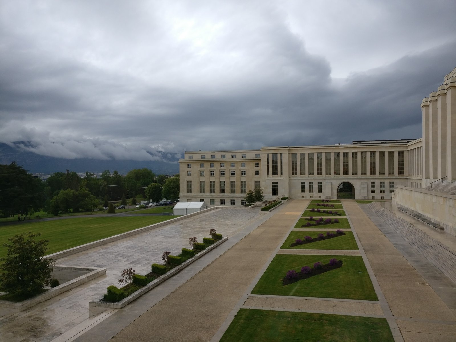 The Palais des Nations, United Nations Office at Geneva