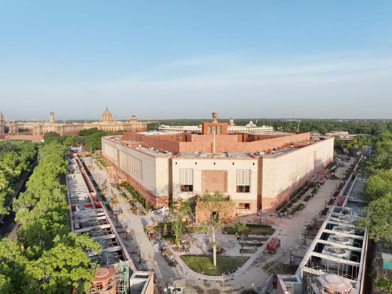 India's Parliament building (Sansad Bhavan), New Delhi